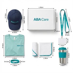 Kit de bienvenue personnalisé pour le personnel de thérapie ABA, ensemble cadeau pour thérapeute clinique, t-shirt vert menthe, cordon de cou, gobelet, boîte - Product Image 2
