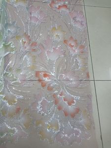 Chất lượng tốt thời trang Wedding Dress Bridal ren vải hạt thêu - Product Image 4