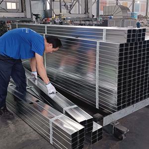 亜鉛メッキ鋼製乾式壁スタッド軽量鉄骨フレーム（乾式壁鉄骨構造用トラック、標準乾式壁亜鉛メッキ鋼製トラック用） - Product Image 2