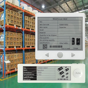 Étiquettes numériques pour inventaire en temps réel, système d'entrepôt automatisé avec écran E Ink de 4,3 pouces, aimant ABS, synchronisation de l'inventaire en temps réel - Product Image 1