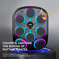 XLAN Machine de boxe musicale murale intelligente à huit cibles, électronique, pour entraînement à domicile, vente en gros