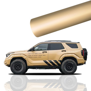 Nouveau film de protection de <span class=keywords><strong>peinture</strong></span> automobile ultra-mat jaune désert, style tendance, film vinyle pour <span class=keywords><strong>carrosserie</strong></span> - Product Image 1