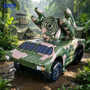 Unité radar de missile gonflable stabilisée aux UV avec résistance aux UV REMEYA et adhérence du revêtement pour les terrains d'entraînement exposés au soleil - Product Image 1