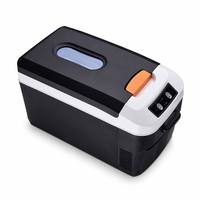 Réfrigérateur portable 12V pour voiture, 10L 15L, mini-réfrigérateur compact pour camion, caravane, bateau, refroidisseur et chauffe-boissons 220V