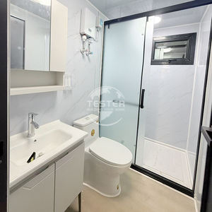 Maison en conteneur en acier moderne de 20 pieds et 40 pieds, extensible, 2, 3, 4 chambres, empilable, appartement familial, grand-mère, hôtel, atelier - Product Image 5