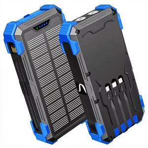 Batterie <span class=keywords><strong>solaire</strong></span> multifonction grande capacité Li-Polymère 22,5W avec charge rapide sans fil et lampe de camping pour l'extérieur - Product Image 1