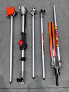 Desbrozadora de gasolina 4 en 1 de 62 cc y 2 tiempos para bricolaje y cortadora de césped con motor de escobillas y hilo de nailon OEM - Product Image 3