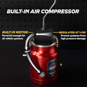 AutoLine Pro EVAP Yüksek Hacimli Duman Makinesi Kaçak Test Cihazı Dahili Hava Pompası OLIVER Uyumlu Kırmızı/Siyah Seramik Bobin En İyi Sıralamalara Sahip - Product Image 3