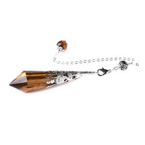 Vente en gros <span class=keywords><strong>pendule</strong></span> d'esprit de guérison en cristal naturel divers matériaux en cristal ornement suspendu autres artisanat en cristal - Product Image 5