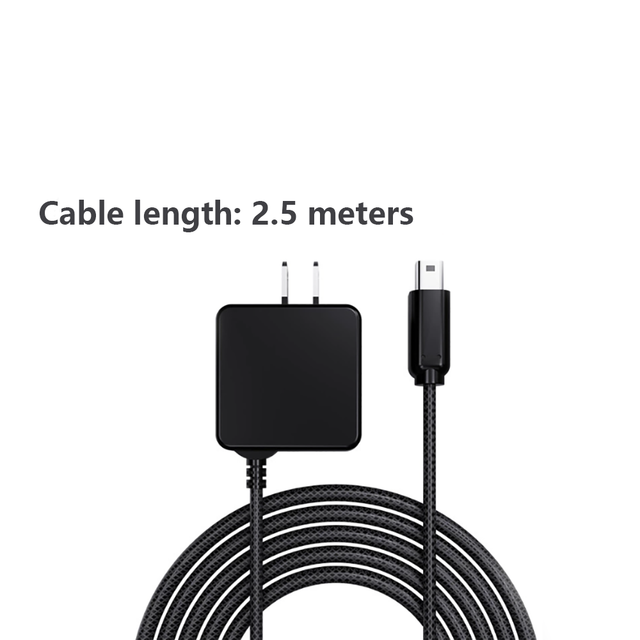 Universal Charger Cable for Nintendo 2DS/2DSLL/New 3DS/3DSLL/DSi/Dsi LL 180 Degree Adjustable AC Power Adapter