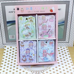 Mini Cartoon Makeup <b>Mirror</b> Round Colored Lens Portable <b>Compact</b> <b>Mirror</b> For Personal Gift Mixed Colors - Product Image 3