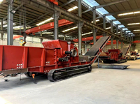 Broyeur de bois et de souches Pengfan robuste pour moteur, déchiqueteur de racines d'arbres, capacité 8-35T/h pour la construction