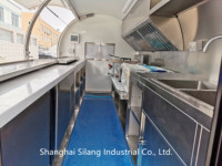 Shanghai Mobile Chariot à Café Chariot à Crème Glacée Snack Food Catering Remorque Fast Food Truck Autres Loisirs Machines Alimentaires
