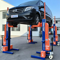 Lève-véhicule robuste à 4 poteaux - Versions sans fil et filaires disponibles