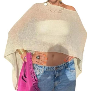 เสื้อคลุมตาข่ายถักโครเชต์แบบอสมมาตร รุ่น Channel 11 Colors Sexy 2026 สำหรับผู้หญิง ผ้าบางเบา ใช้ได้หลายแบบ เหมาะสำหรับใส่<span class=keywords><strong>ไป</strong></span>เที่ยวทะเล ออกงานกลางคืน หรือใส่เป็นชุดคลับ - Product Image 3