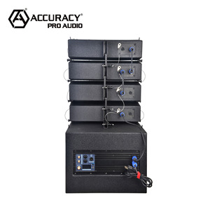 Précision Pro Audio LA412D-KIT <span class=keywords><strong>1000</strong></span> W Concert Stage Active Line Array Powered Speaker Sound PA System - Product Image 6