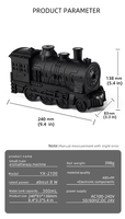 Diffuseur d'arômes USB en forme de train vintage 300 ml, humidificateur à brume froide, best-seller aux États-Unis, idéal pour la maison ou comme cadeau