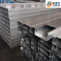 Échelle à câbles en acier galvanisé 200x100mm, tailles personnalisées disponibles, système de gestion des câbles pour la distribution d'énergie