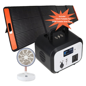 Générateur solaire portable 600W MPPT avec batterie lithium-ion, panneau solaire, allume-cigare, lampe torche pour le camping et l'utilisation en voiture - Product Image 2