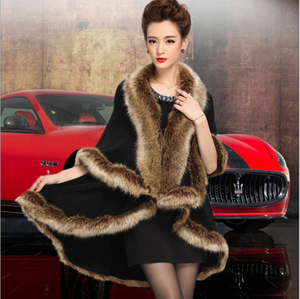 Écharpe en fausse fourrure de vison pour femmes, fausse fourrure d'hiver, châle/foulard de mariage pour femme - Product Image 2