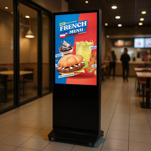 Pantalla Digital LCD UHD 2K de 43 Pulgadas, Kiosco de Pie Sin Pantalla Táctil, Modelo D0100X327ZP - Product Image 2