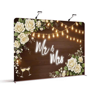 Mutlu yıllar arka plan afiş ekranı standı çıkarılabilir taşınabilir arka plan afiş ekranı standı - Product Image 2