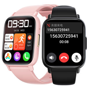 Relógio inteligente Homens Mulheres Chamada DIY Dial com Oxigênio Sangue Freqüência Cardíaca Do Sono Rastreador De Fitness Notificação Tempo Smartwatch - Product Image 1