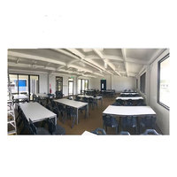 Casa Prefabricada Moderna de Panel Sándwich de Calidad Perfecta, de 2 y 3 Dormitorios, con Sala de Estar
