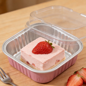 Moules à brownies en aluminium antiadhésif à démoulage rapide pour un service facile et un nettoyage sans effort avec couvercles - Product Image 3