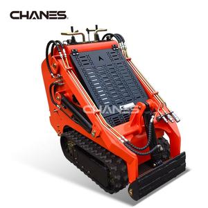 特別オファー中古14hp EPAエンジンミニスキッドステア追跡ローダー中国30インチワイドミニローダーバケットアタッチメントプロモーション - Product Image 5