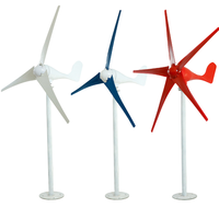 Éolienne domestique horizontale 800W 1KW 12V, énergie propre résidentielle, petite éolienne portable