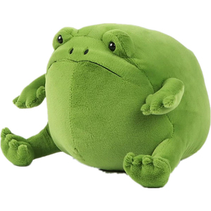 U282ตุ๊กตากบน่ารักนุ่มนิ่มมากน่ากอดได้, ของเล่นตุ๊กตาสัตว์ยัดนุ่นของขวัญวันเกิดสำหรับเด็กและผู้ใหญ่หมอนตุ๊กตากบเศร้า - Product Image 4