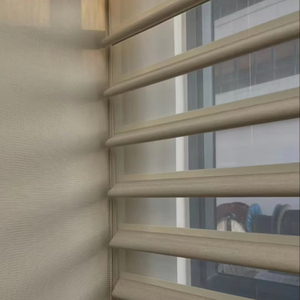 Tenda a farfalla Semi-oscurante personalizzabile <span class=keywords><strong>con</strong></span> <span class=keywords><strong>tende</strong></span> e mantovane elettriche completamente oscuranti - Product Image 1