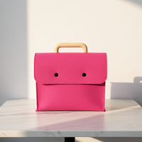 Sac fourre-tout en feutre avec poignée en bois, personnalisable avec logo, idéal pour le shopping, cadeau d'entreprise écologique, sac à main en feutre – Grande Vente