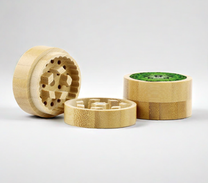 Tapa Manual de Bambú con Dientes Afilados Personalizada para Molinillo de Hierbas, Cepillo Raspador de Cocina, 4 Piezas, Biodegradable, para Especias - Product Image 5