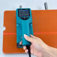 Détecteur de Fers à Béton Intégré, Localisateur de Fers à Béton pour Tests de Structures de Bâtiments avec Scanner Numérique LCD et Compteur GTJ-R600