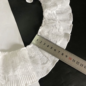 Renda Bunga Berlipit Cantik untuk Pinggiran Pakaian LT2727B - Product Image 6