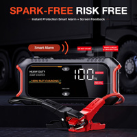Jump Start 5000A Peralatan Darurat Kit Baterai Lithium-ion Polymer Lepas Pasang 24000mAh Power Bank 12V Auto Booster Bensin 12L Diesel 7L