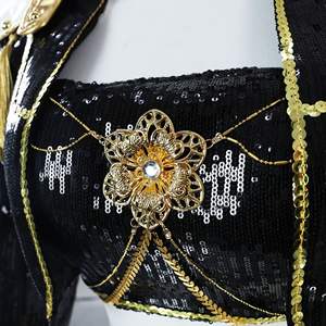 Оптовая продажа, KPOP, аниме-костюм охотников за демонами, костюм средней школы, черный костюм для косплея Rumi Mira Zoey на Хэллоуин - Product Image 4