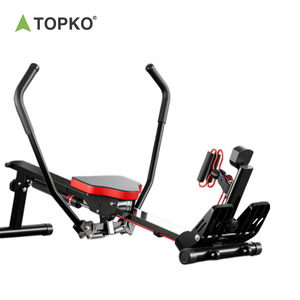 เครื่องกรรเชียงบกคุณภาพสูง TOPKO แบบสองใบพาย สำหรับใช้ในเชิงพาณิชย์และที่บ้าน เหมาะสำหรับการฝึกคาร์ดิโอ ฟิตเนส และการออกกำลังกายในยิม - Product Image 6