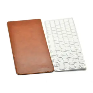 Slim Waterproof Protective Small Keyboard Sleeve Wireless Trackpad Keyboard Case For Tablet Leather Dustproof Keyboard Bag
