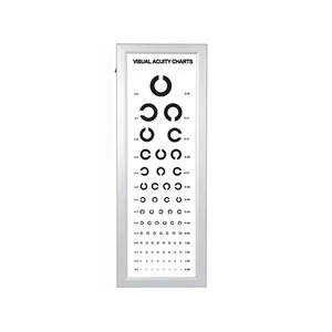 ऑप्टोमेट्री उपकरण स्नेलेन दृश्य ए्युटी चार्ट आंखों परीक्षण प्रकाश बॉक्स बच्चों के दृष्टि मूल्यांकन - Product Image 3