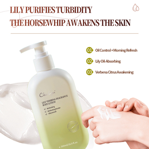 Lily <span class=keywords><strong>Body</strong></span> <span class=keywords><strong>Lotion</strong></span> Floral Hydratant pour peaux sèches à la <span class=keywords><strong>verveine</strong></span> et à l'acide hyaluronique Crème hydratante légère Soins du corps Parfumé - Product Image 2