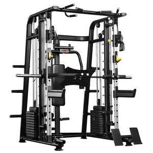 Quadro de gargantilha para acoplamento profundo de pássaros pequenos, máquina multifuncional Smith inserida em equipamento de fitness