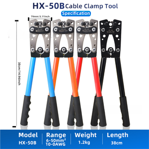 Powerlift PL030 DIY OEM Metric <b>Crimping</b> Pliers Aluminum Alloy Handle 45# Carbon Steel Cable Cutting <b>Set</b> Cold Pressing - Product Image 3