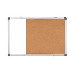 Dry <b>Erase</b> Magnetic White Board Cork Message Board 24 X 18 Inches Whiteboard Bulletin Combination Board - Product Image 1