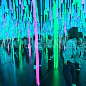 Parque <span class=keywords><strong>de</strong></span> atracciones Instalaciones Interior Inmersivo Patio Led Luz Espejo <span class=keywords><strong>Laberinto</strong></span> para la venta - Product Image 2