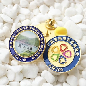 Nhà Máy Bán Hàng Trực Tiếp Kim Loại Tùy Chỉnh Vàng Lưu Niệm Phù Hiệu OEM Sư Tử Huy Hiệu Câu Lạc Bộ - Product Image 4