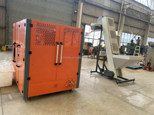 Machine de soufflage inversé à changement rapide de moule, bouteilles personnalisables en PET pour lotions et shampoings, 200 ml à 900 ml, PLC, 2 cavités - Product Image 2