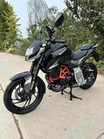 Moto Haojue DR190 pour les trajets quotidiens, faible taux de panne, confort, double siège, moteur durable, pour les acheteurs internationaux débutants de motos de rue